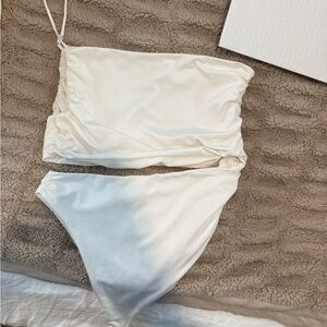 Superdown white bodysuit